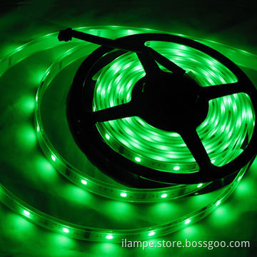 Green Flexible LED Strip, 12 to 24V DC Input Voltages, Suitable for Cove Lighting